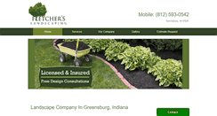 Desktop Screenshot of landscapingsoutheasternindiana.com